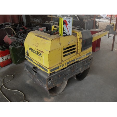 Wacker RD7 H-5 Double Drum Roller